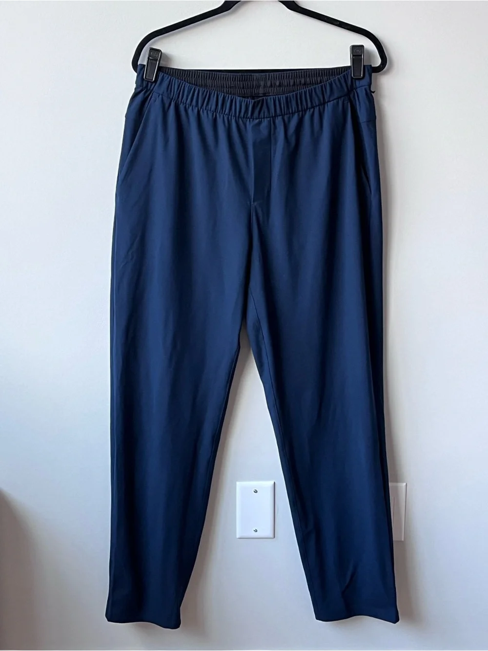 Lululemon ABC Pull On Performance Athletic Gym Pants 30” Men’s Large Navy Blue
